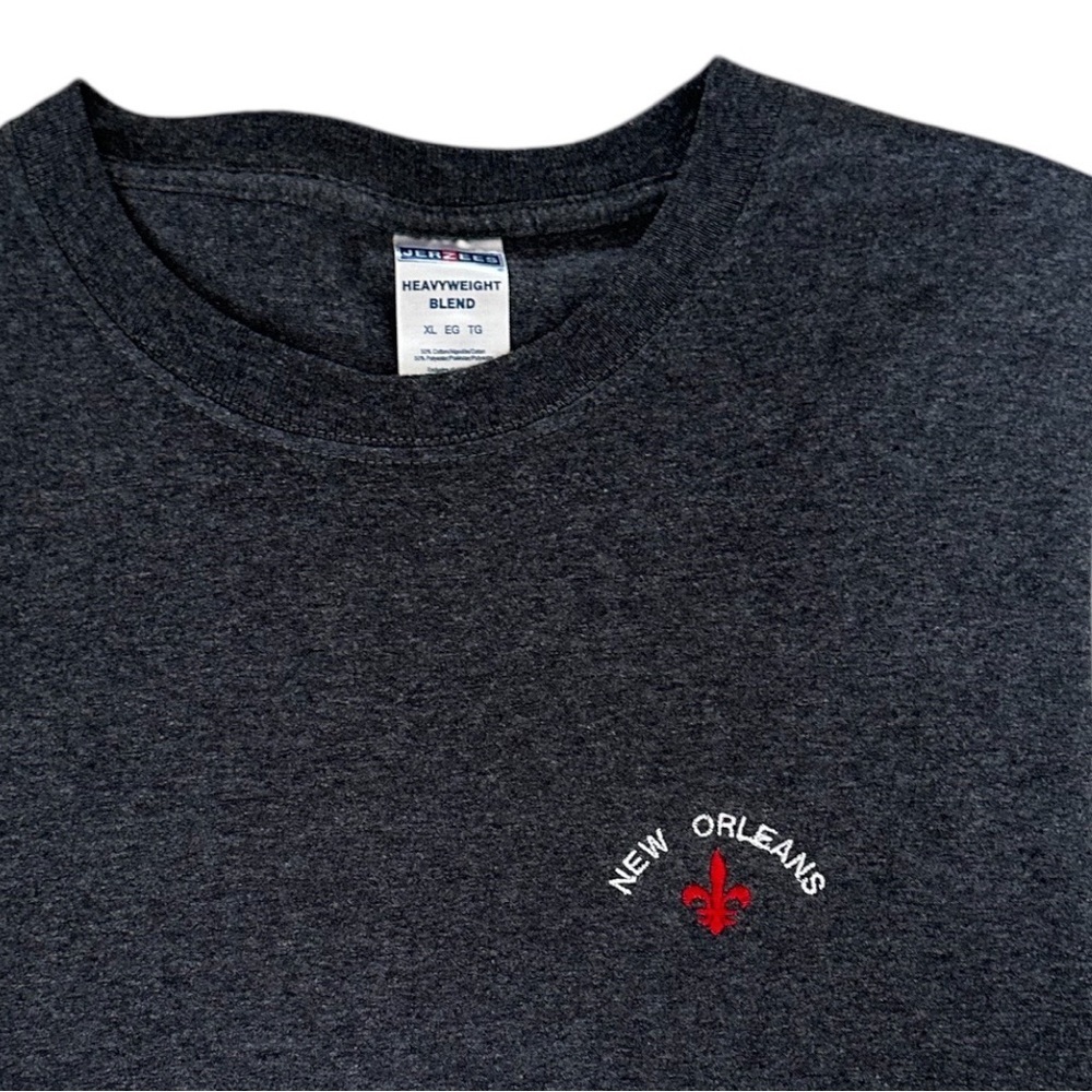 Vintage New Orleans Graphic Tee Men’s XL- Gray and Red, like new